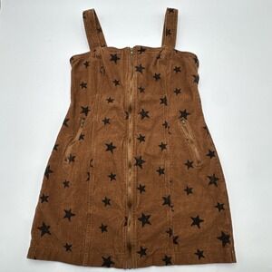 Altar'd State Brown Star Mini Dress